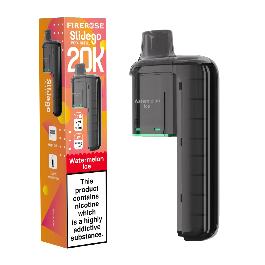 Buy Elux Firerose Slidego 20K Pods | Only £5.79 - Vape Fair