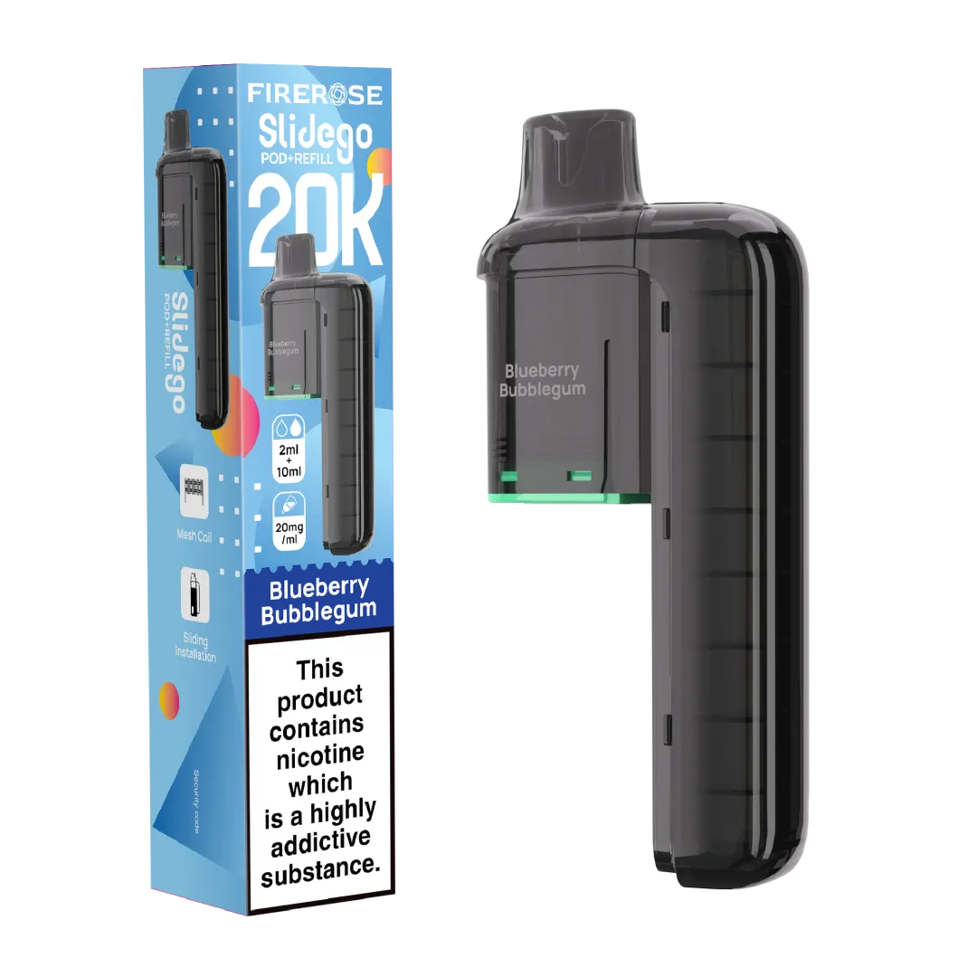 Buy Elux Firerose Slidego 20K Pods | Only £5.79 - Vape Fair