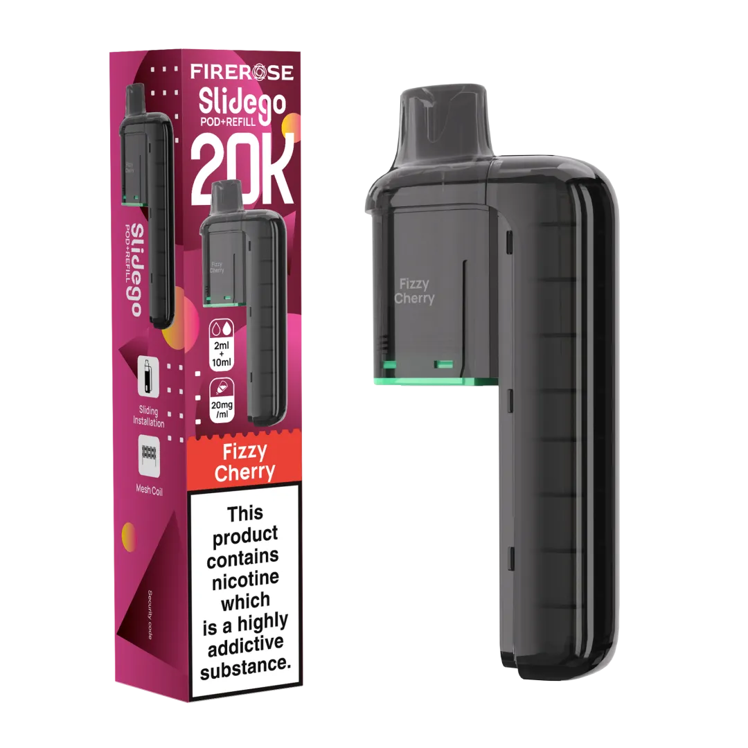 Buy Elux Firerose Slidego 20K Pods | Only £5.79 - Vape Fair