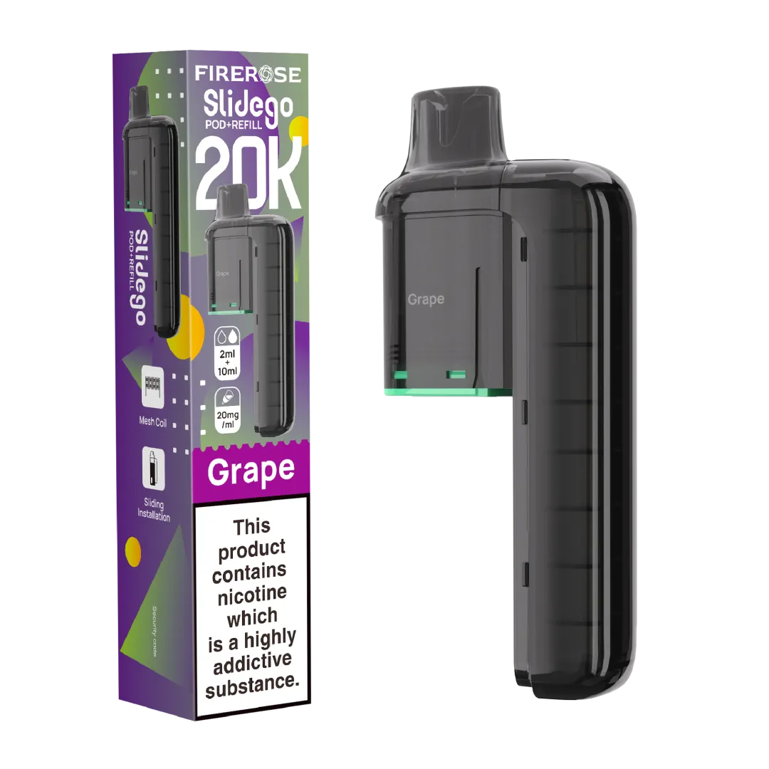 Buy Elux Firerose Slidego 20K Pods | Only £5.79 - Vape Fair