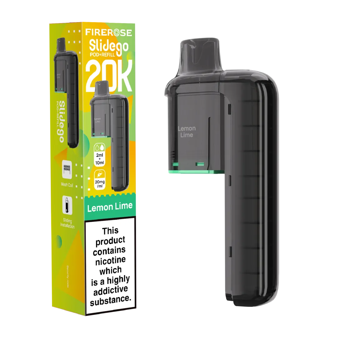 Buy Elux Firerose Slidego 20K Pods | Only £5.79 - Vape Fair