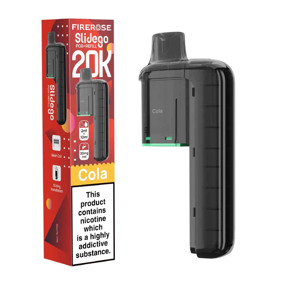 Buy Elux Firerose Slidego 20K Pods | Only £5.79 - Vape Fair