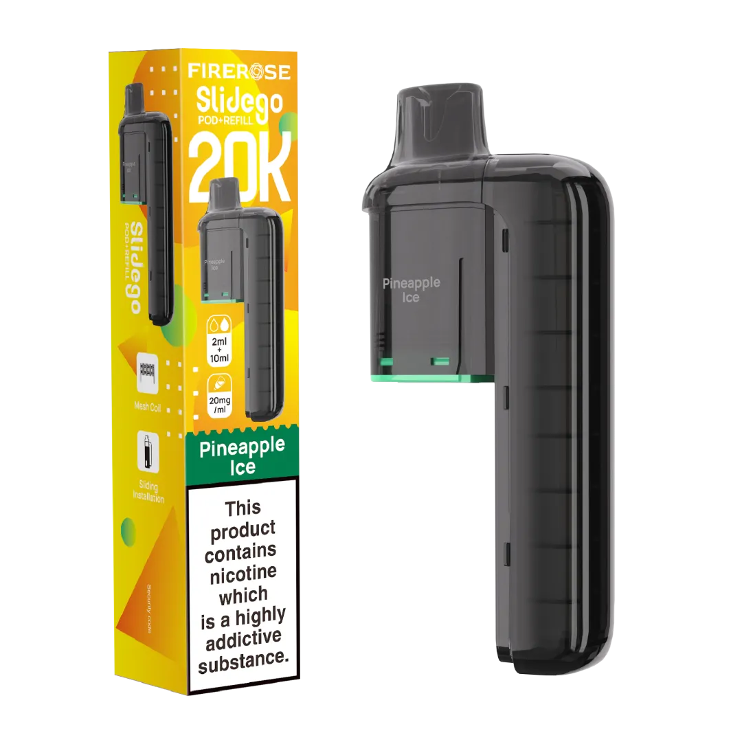 Buy Elux Firerose Slidego 20K Pods | Only £5.79 - Vape Fair