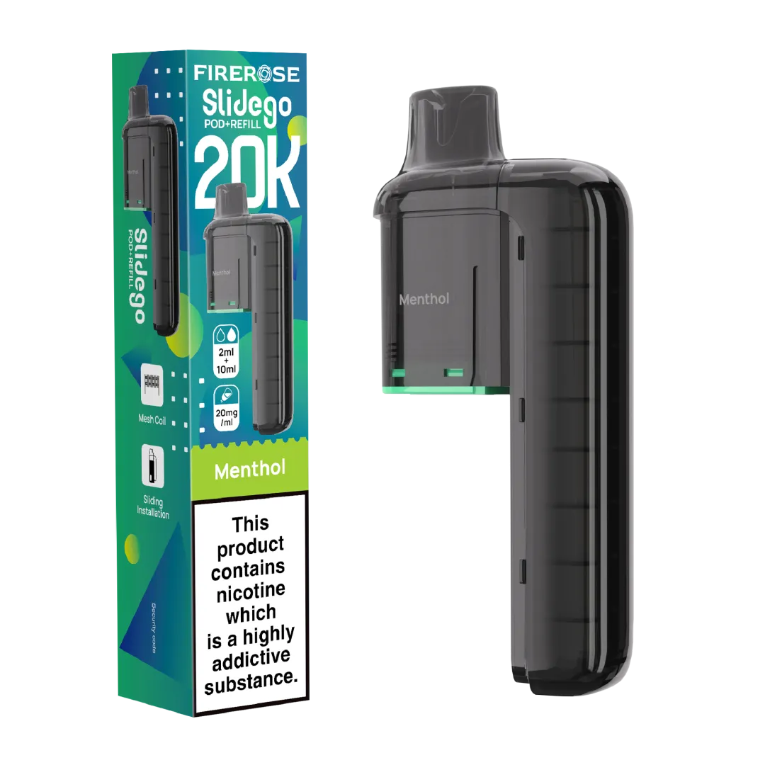 Buy Elux Firerose Slidego 20K Pods | Only £5.79 - Vape Fair