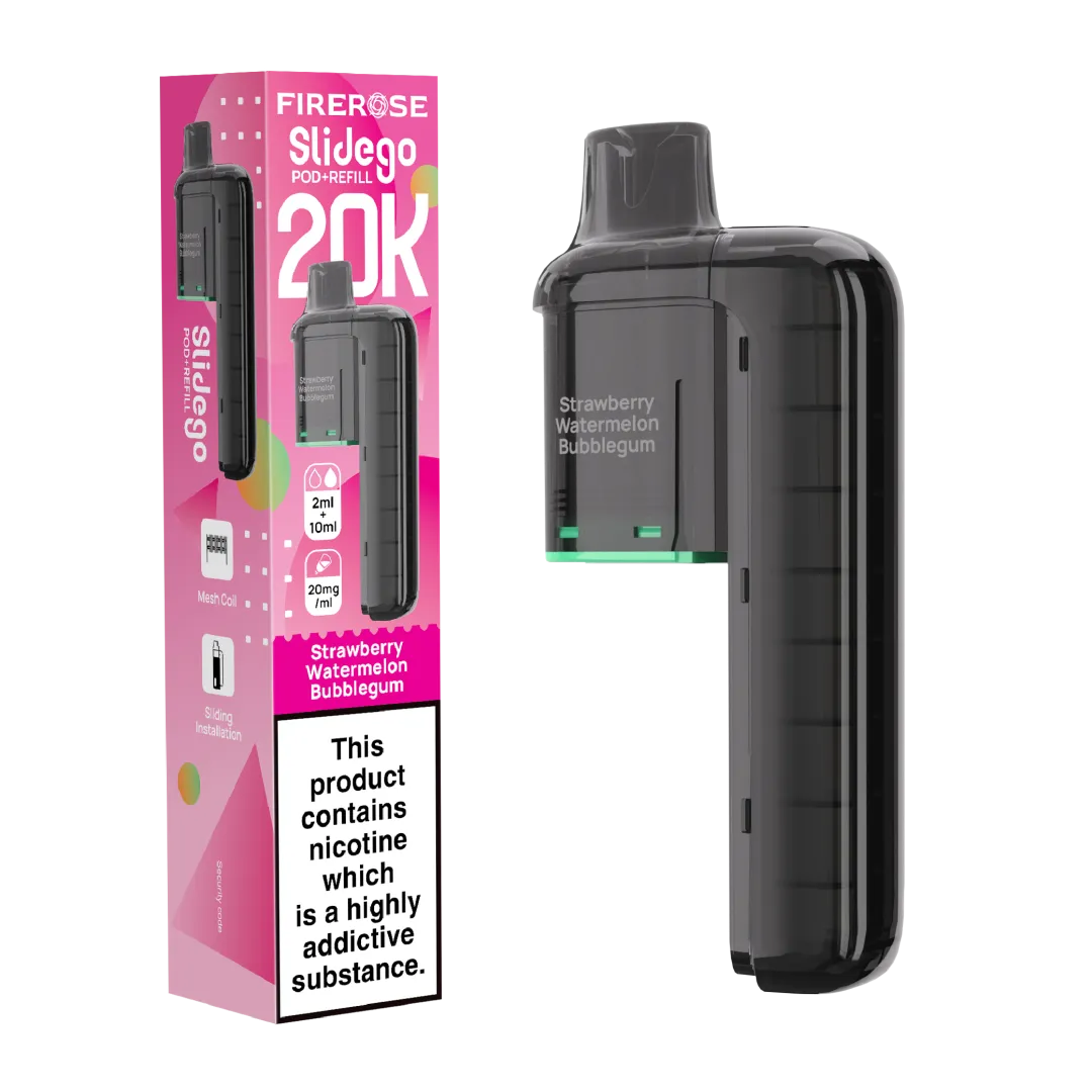 Buy Elux Firerose Slidego 20K Pods | Only £5.79 - Vape Fair