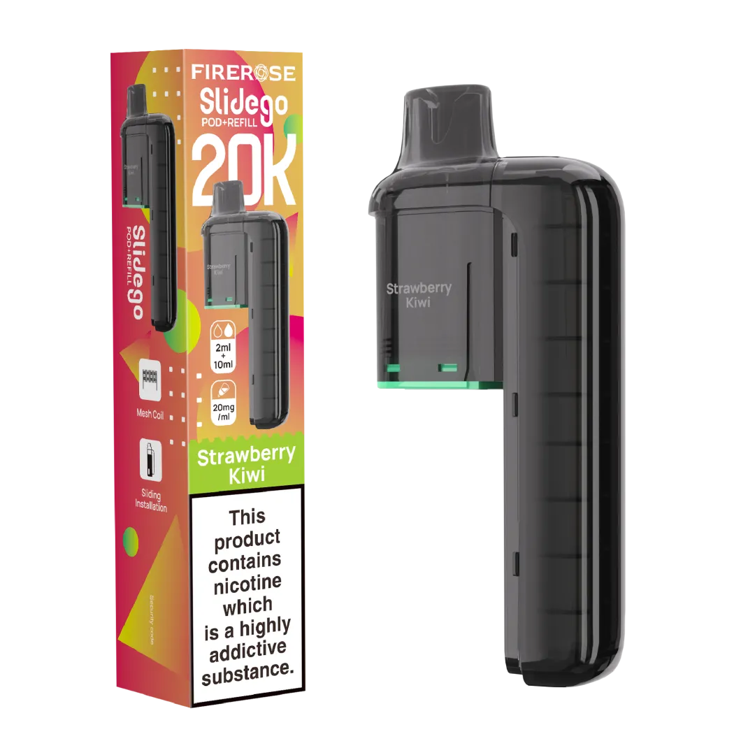 Buy Elux Firerose Slidego 20K Pods | Only £5.79 - Vape Fair
