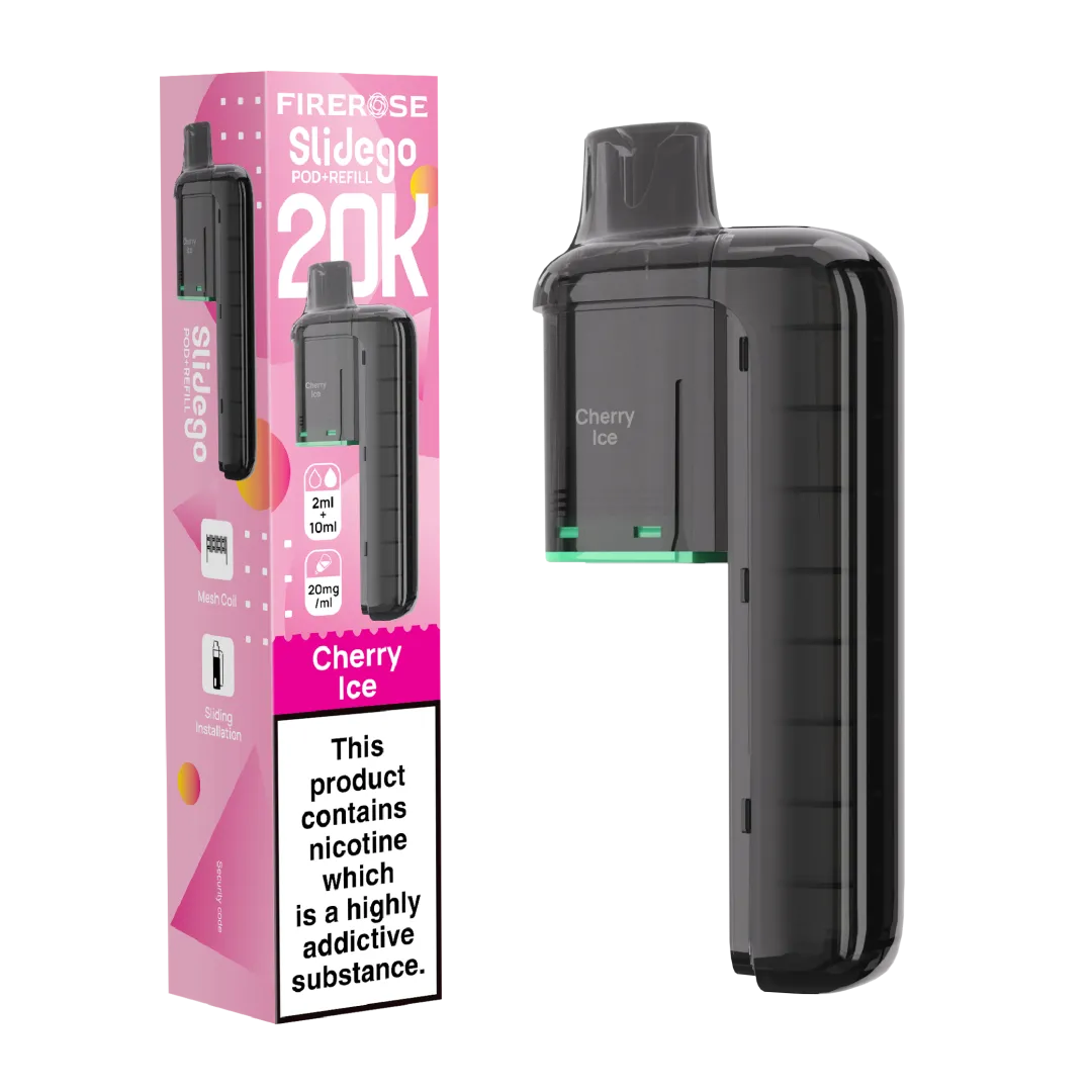 Buy Elux Firerose Slidego 20K Pods | Only £5.79 - Vape Fair