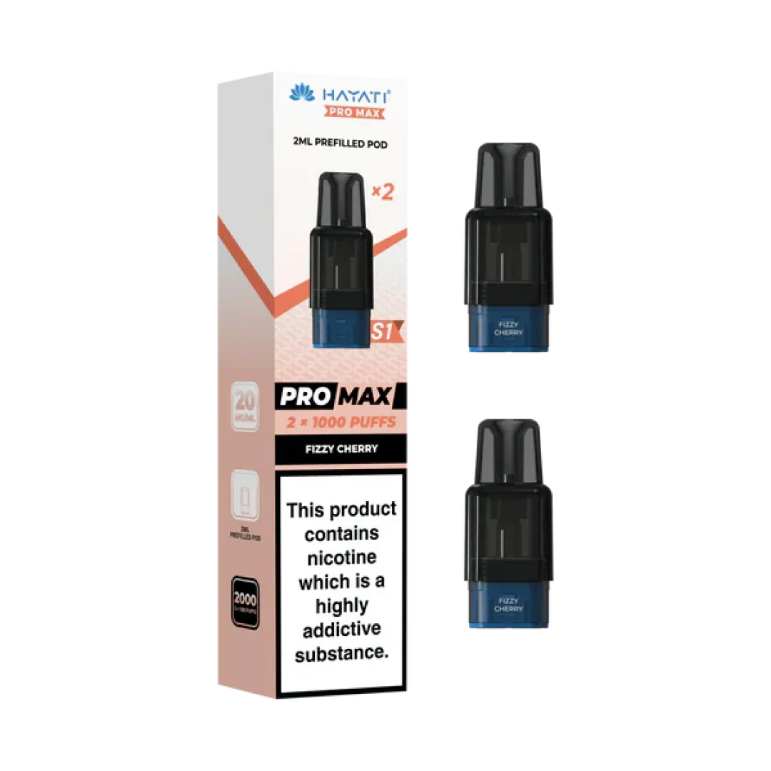 Buy Hayati Pro Max S1 1000 Pods | £4.99 - Vape Fair