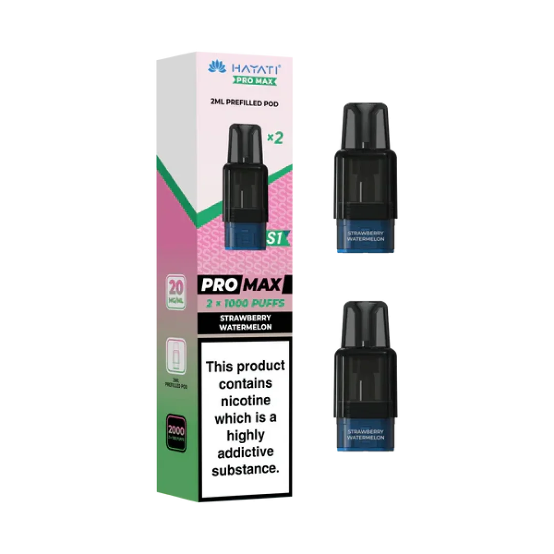 Buy Hayati Pro Max S1 1000 Pods | £4.99 - Vape Fair