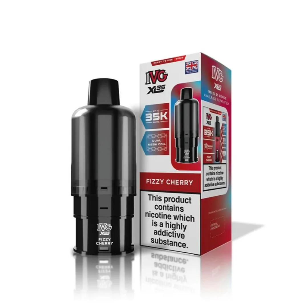 Buy IVG XL 35K Prefilled Refill Pods | £5.79 - Vape Fair