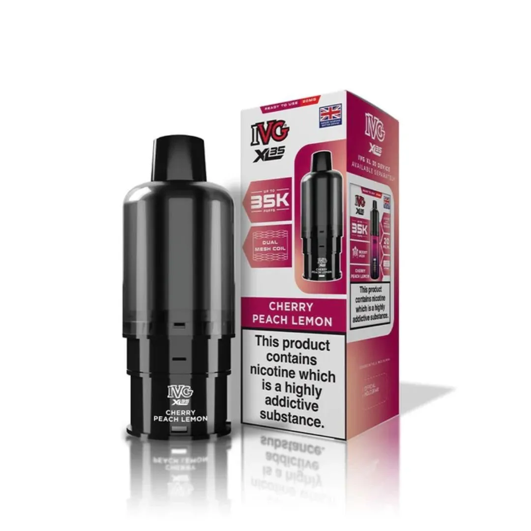 Buy IVG XL 35K Prefilled Refill Pods | £5.79 - Vape Fair