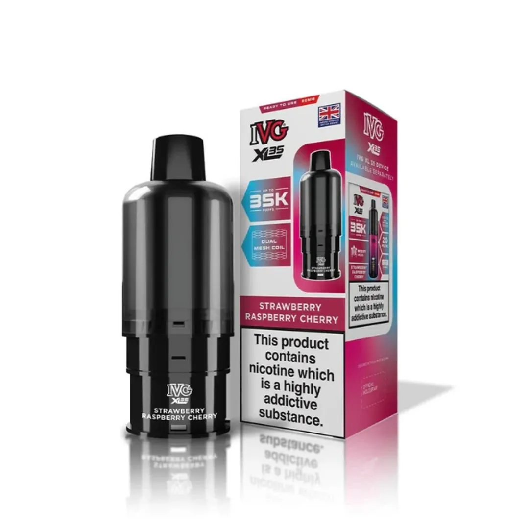 IVG XL 35K Prefilled Refill Pods - High-Capacity Vaping Replacement