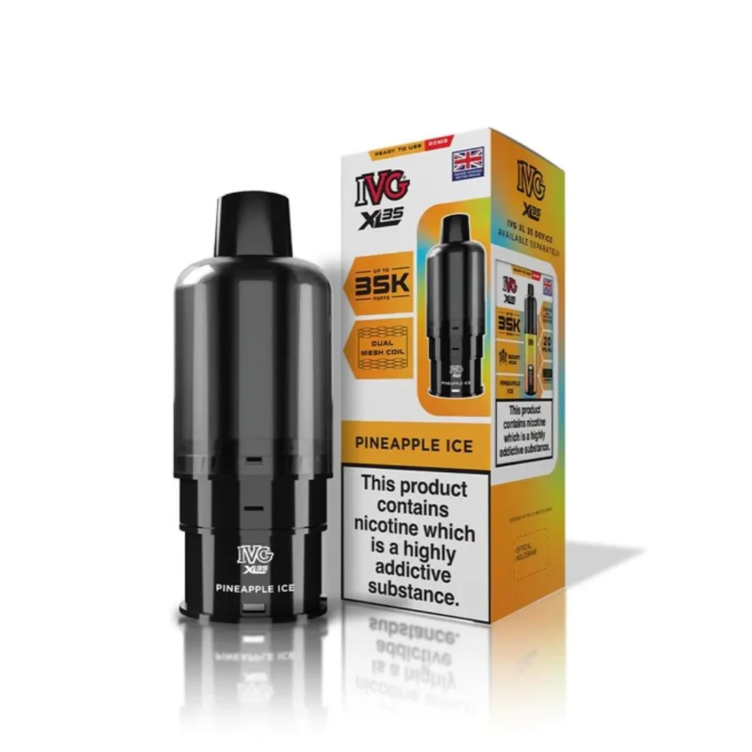 Buy IVG XL 35K Prefilled Refill Pods | £5.79 - Vape Fair