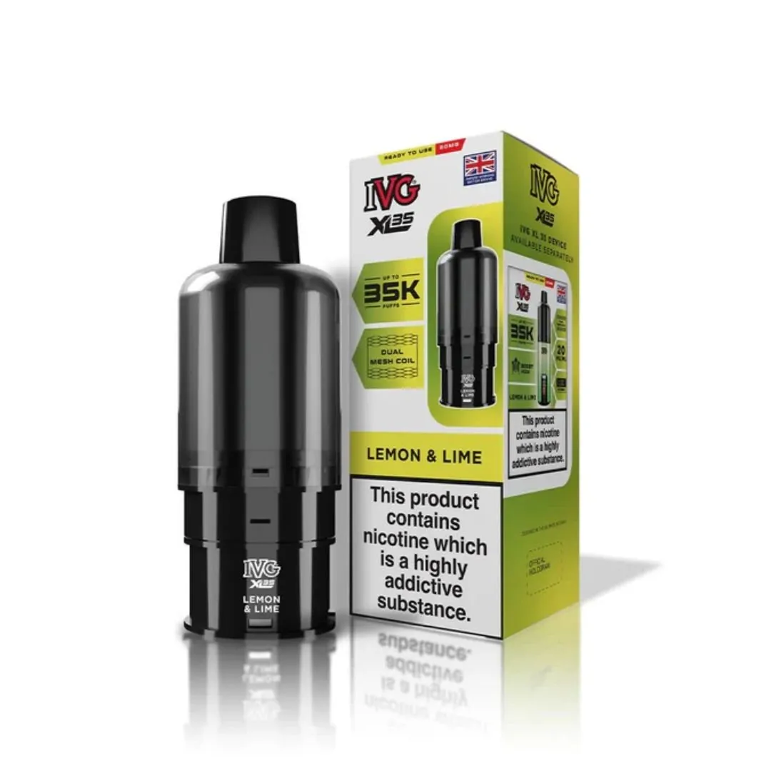 Buy IVG XL 35K Prefilled Refill Pods | £5.79 - Vape Fair