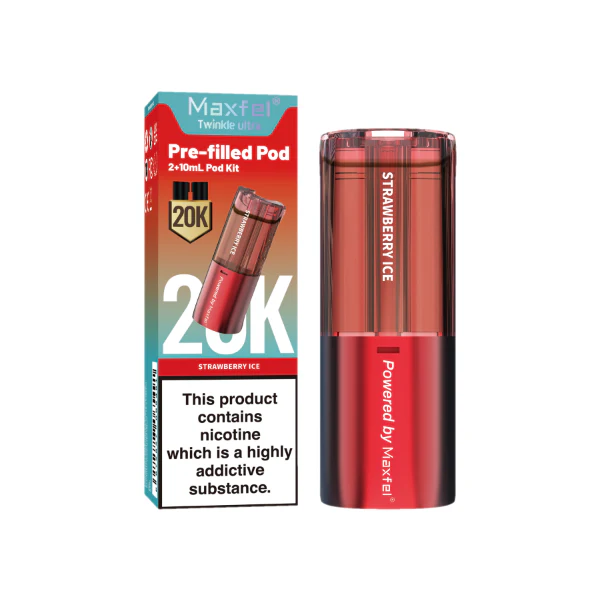 Buy Maxfel Twinkle Ultra 40K Prefilled Pods | £5.79 - Vape Fair