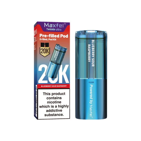 Buy Maxfel Twinkle Ultra 40K Prefilled Pods | £5.79 - Vape Fair