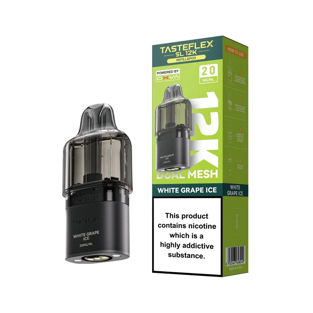 Buy OXVA Tasteflex SL 12K Pods | Only £5.29 at Vape Fair
