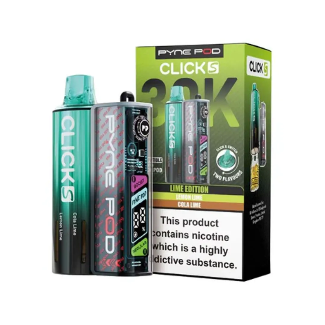 Buy Pyne Pod Click S 30K Kit | £9.49 - Vape Fair