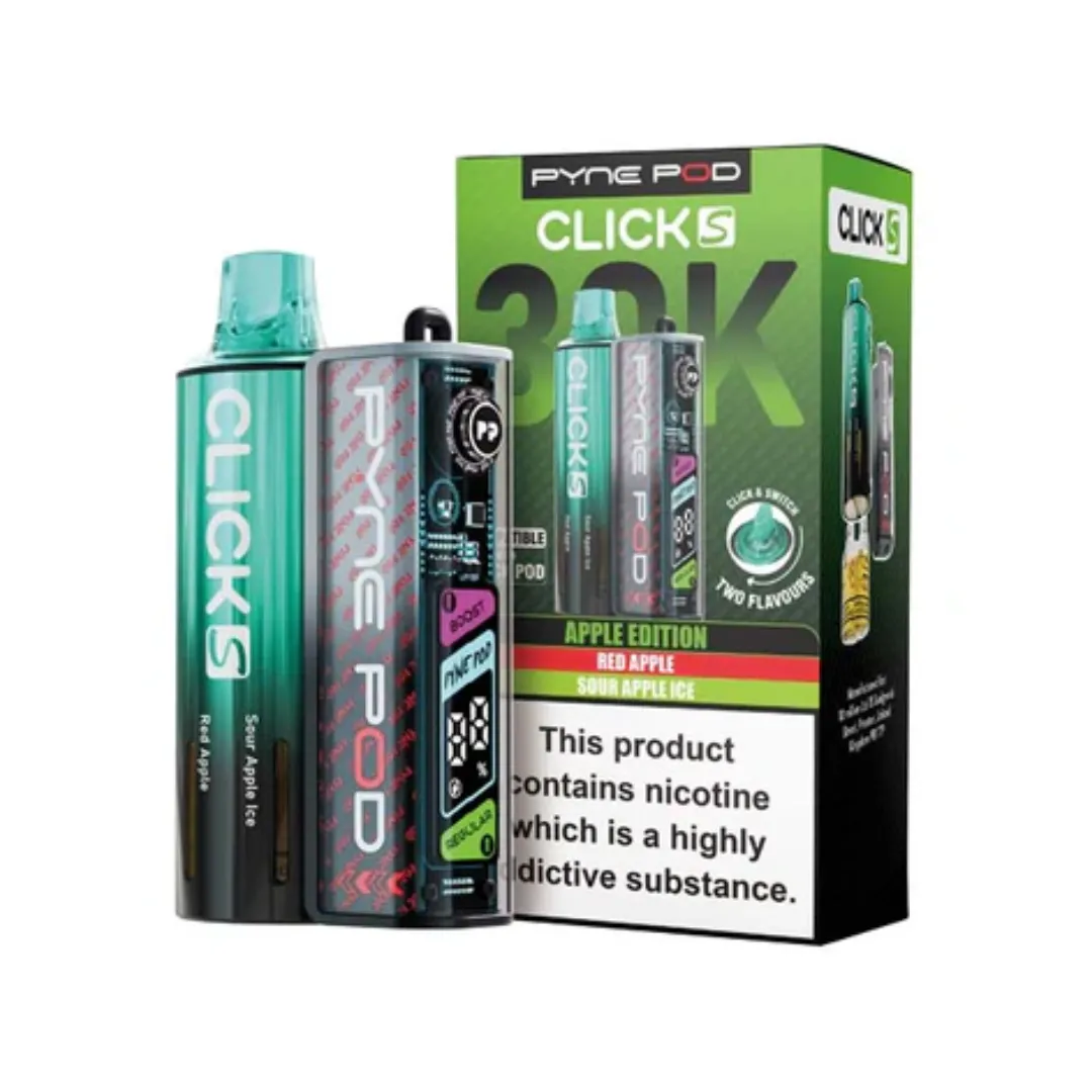 Buy Pyne Pod Click S 30K Kit | £9.49 - Vape Fair