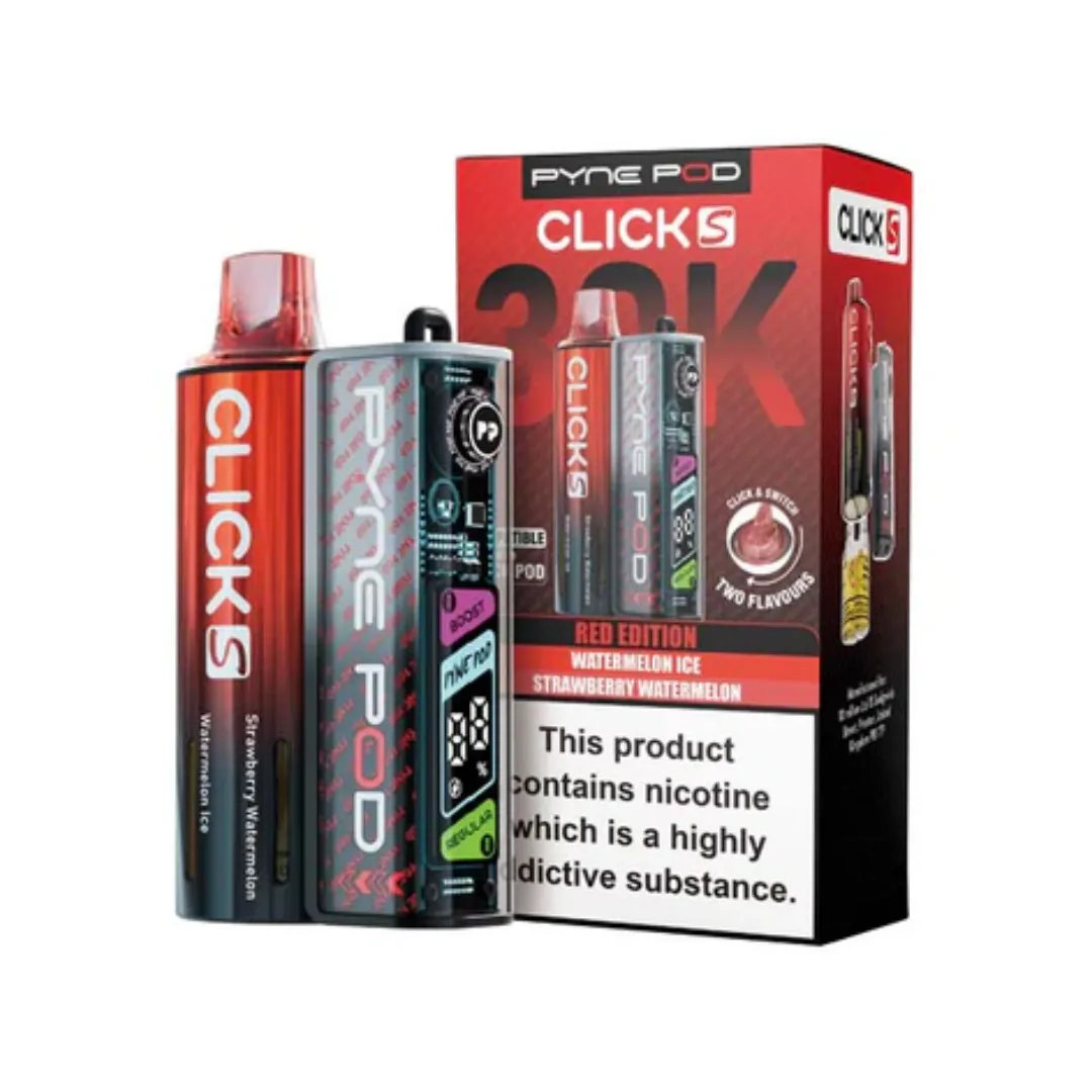 Buy Pyne Pod Click S 30K Kit | £9.49 - Vape Fair