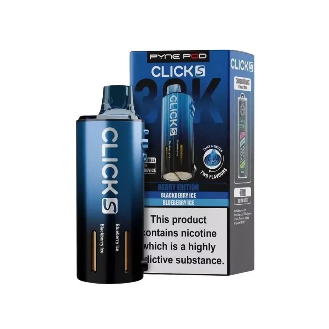 Buy Pyne Pod Click S 30K Pods | £7.40 - Vape Fair