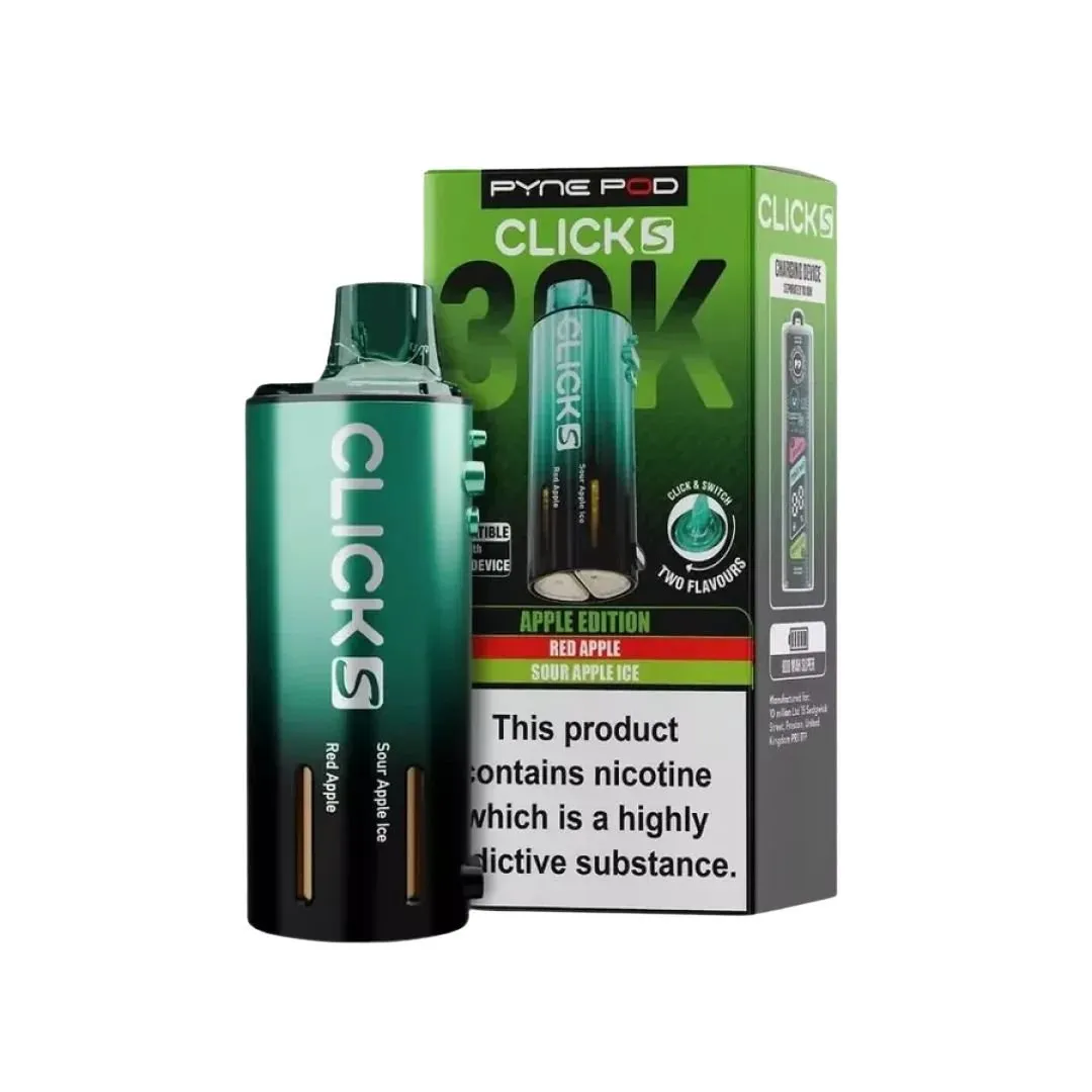 Buy Pyne Pod Click S 30K Pods | £7.40 - Vape Fair