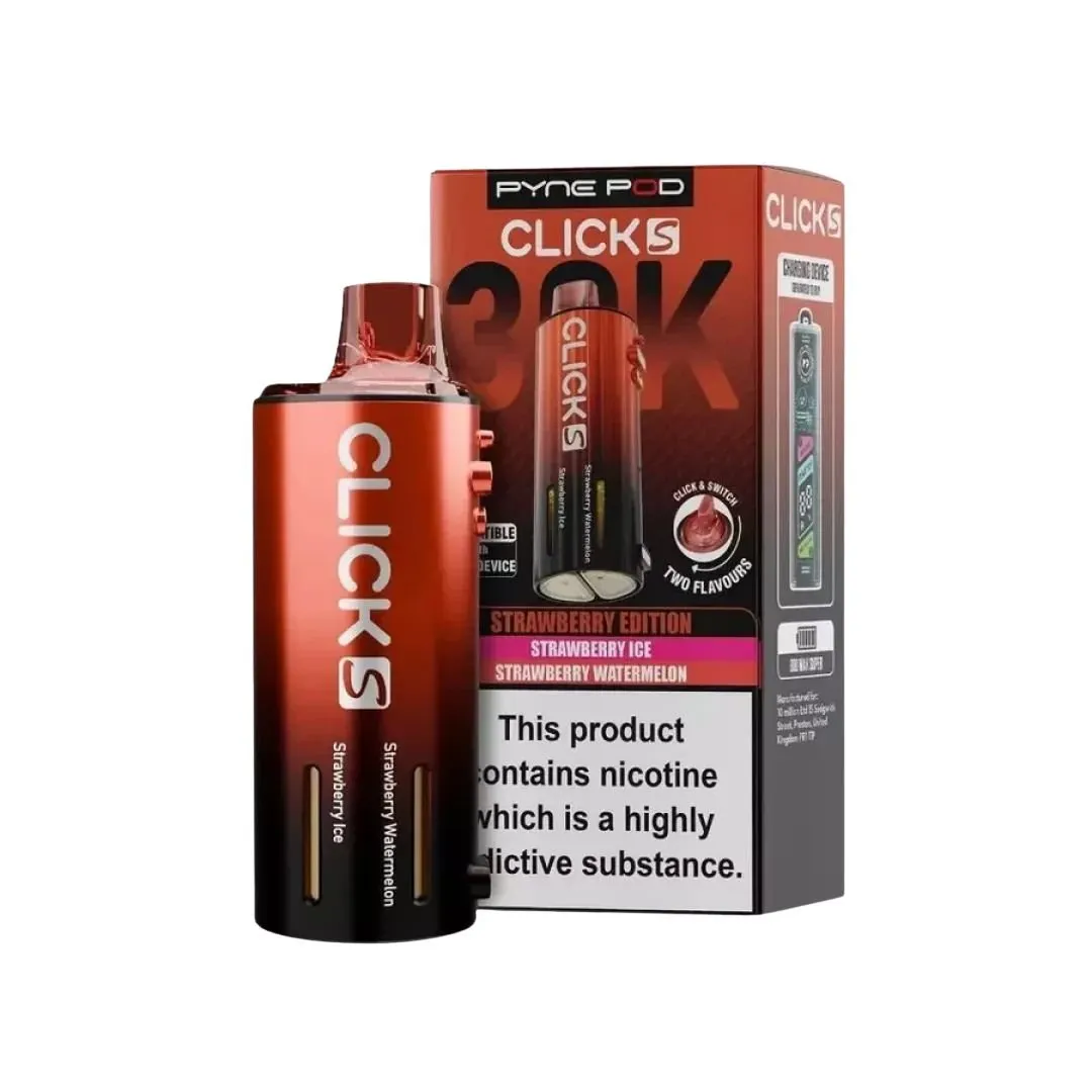 Buy Pyne Pod Click S 30K Pods | £7.40 - Vape Fair