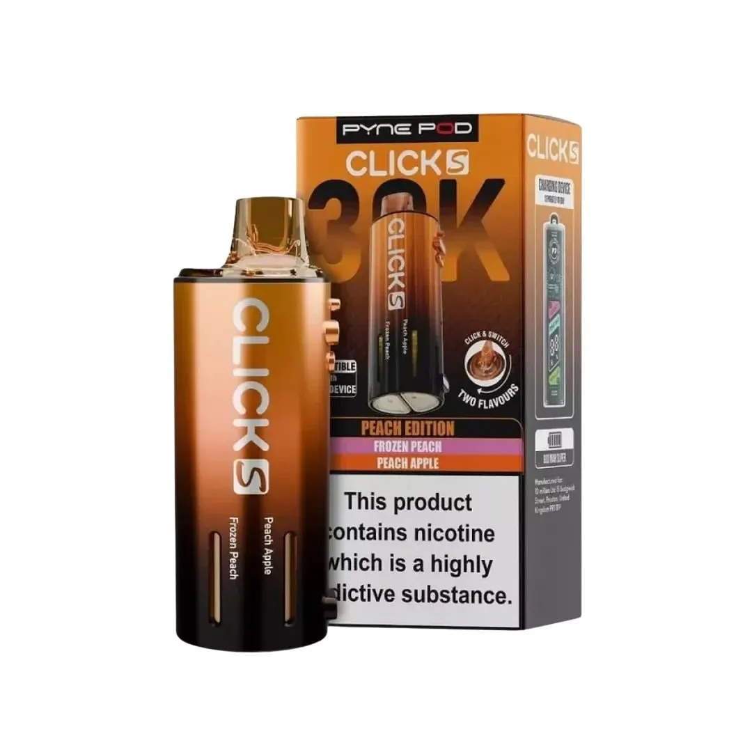 Buy Pyne Pod Click S 30K Pods | £7.40 - Vape Fair