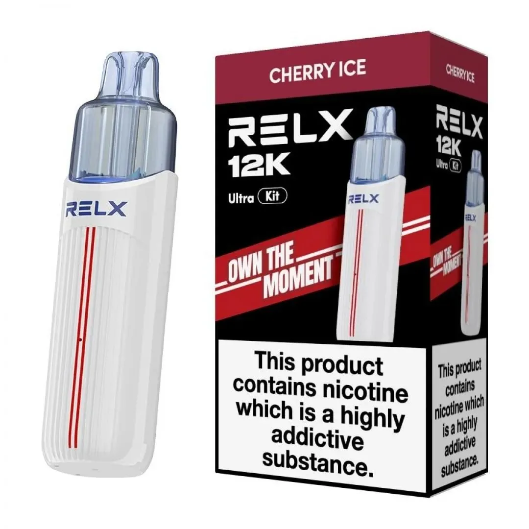 Buy Relx 12K Ultra Prefilled Kit | £8.99 - Vape Fair