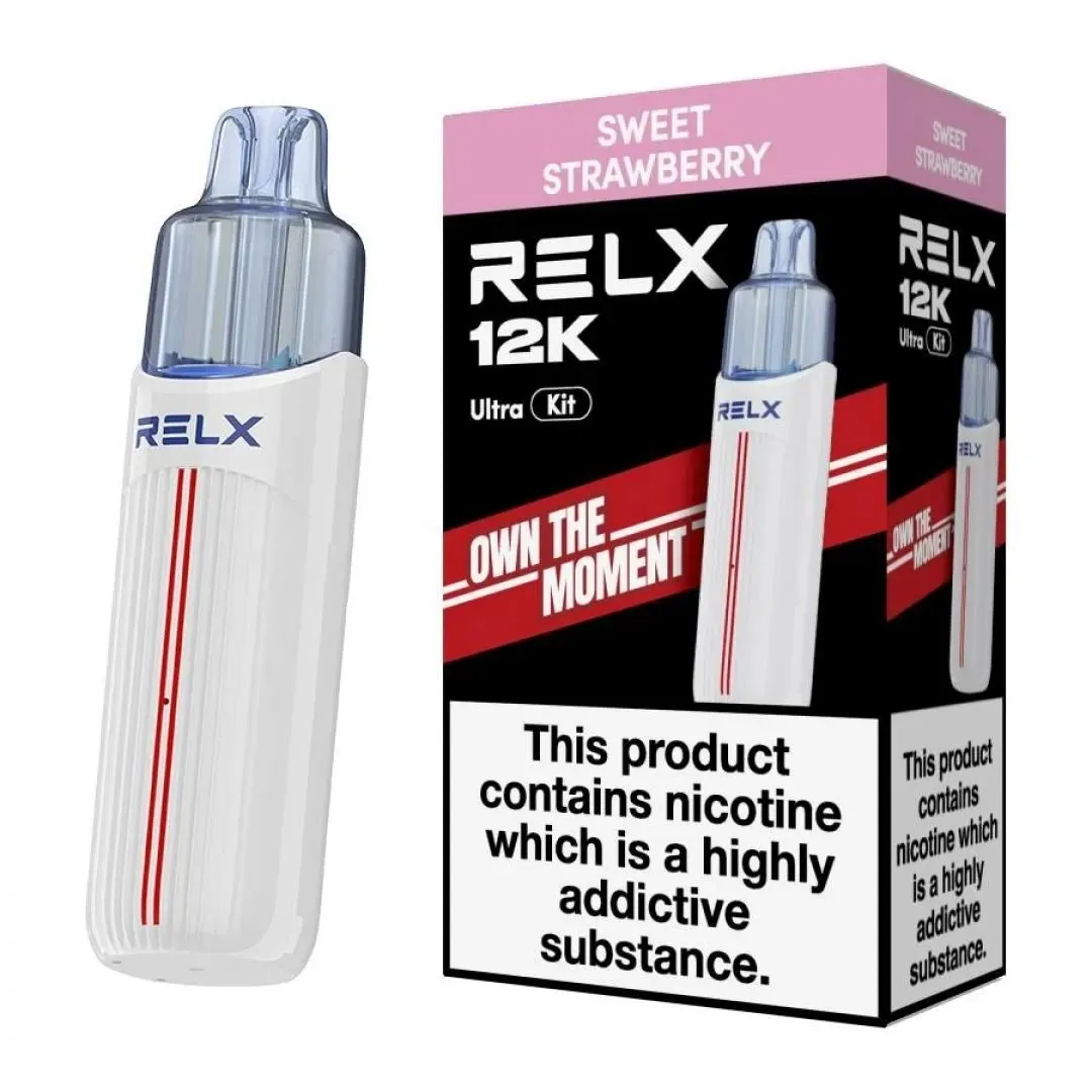 Buy Relx 12K Ultra Prefilled Kit | £8.99 - Vape Fair