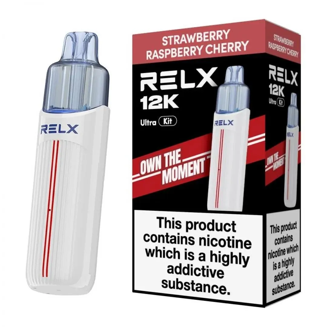 Buy Relx 12K Ultra Prefilled Kit | £8.99 - Vape Fair