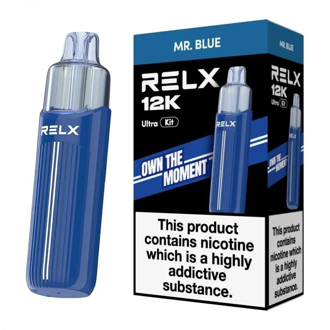 Buy Relx 12K Ultra Prefilled Kit | £8.99 - Vape Fair