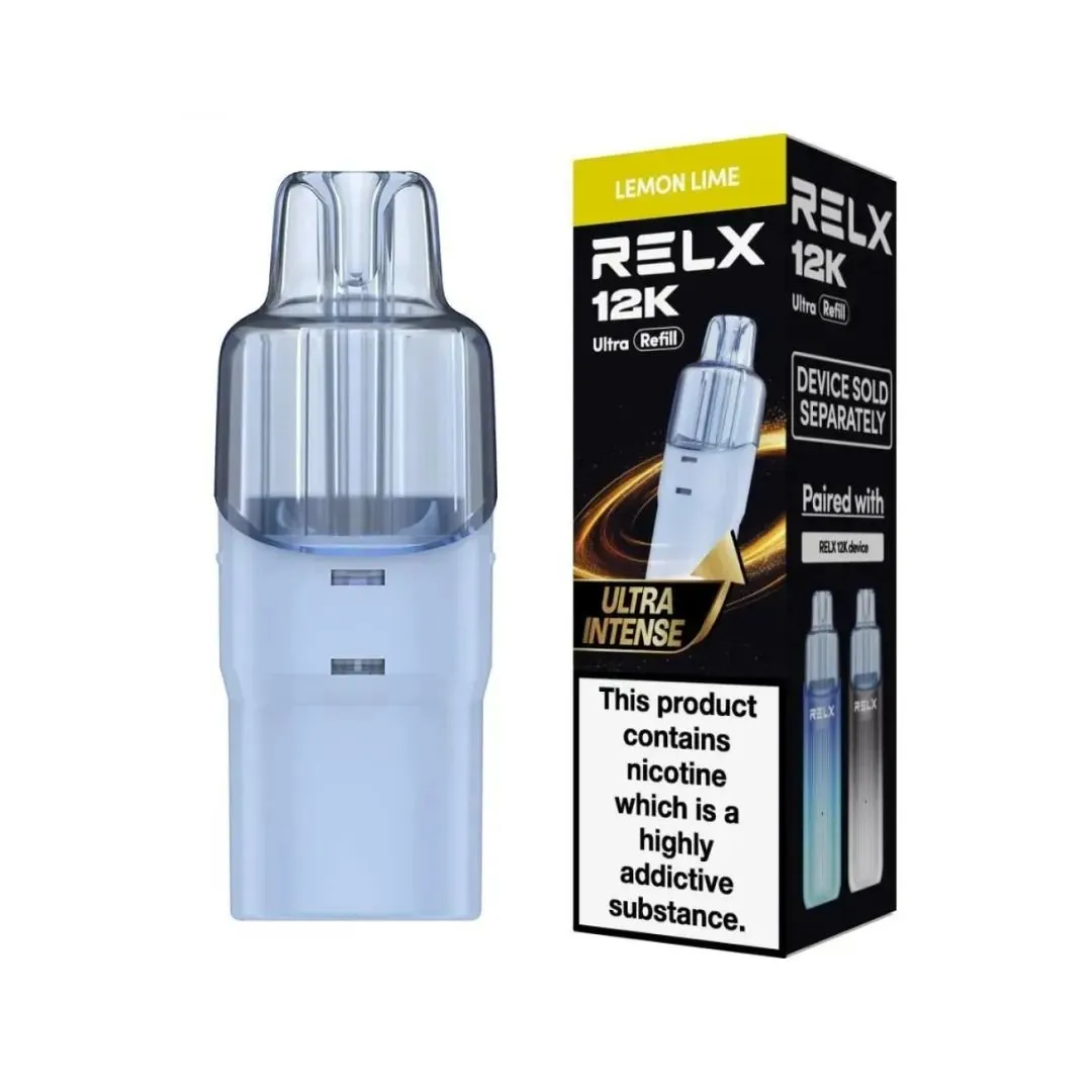 Buy Relx 12K Ultra Prefilled Pods | £5.95 - Vape Fair