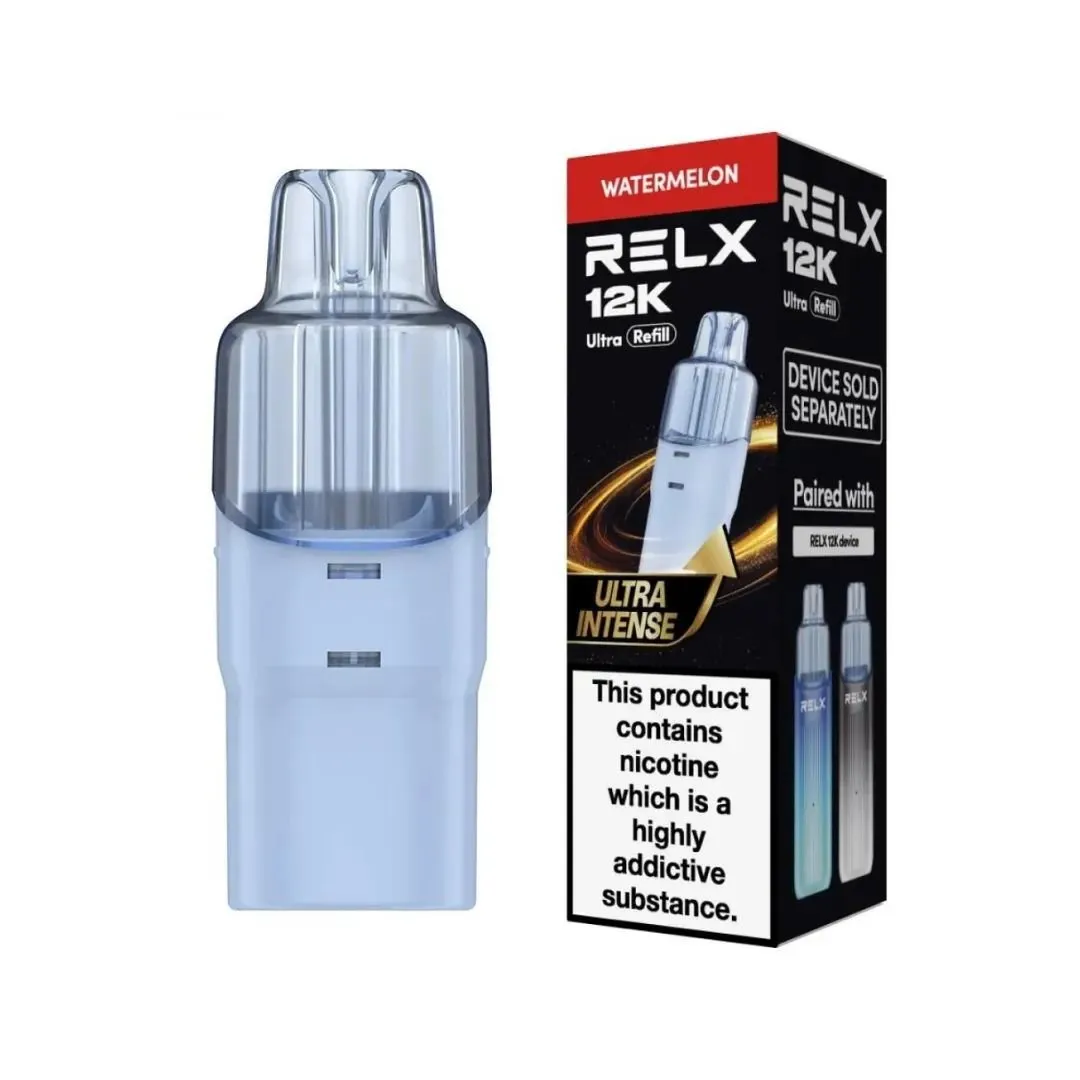 Buy Relx 12K Ultra Prefilled Pods | £5.95 - Vape Fair
