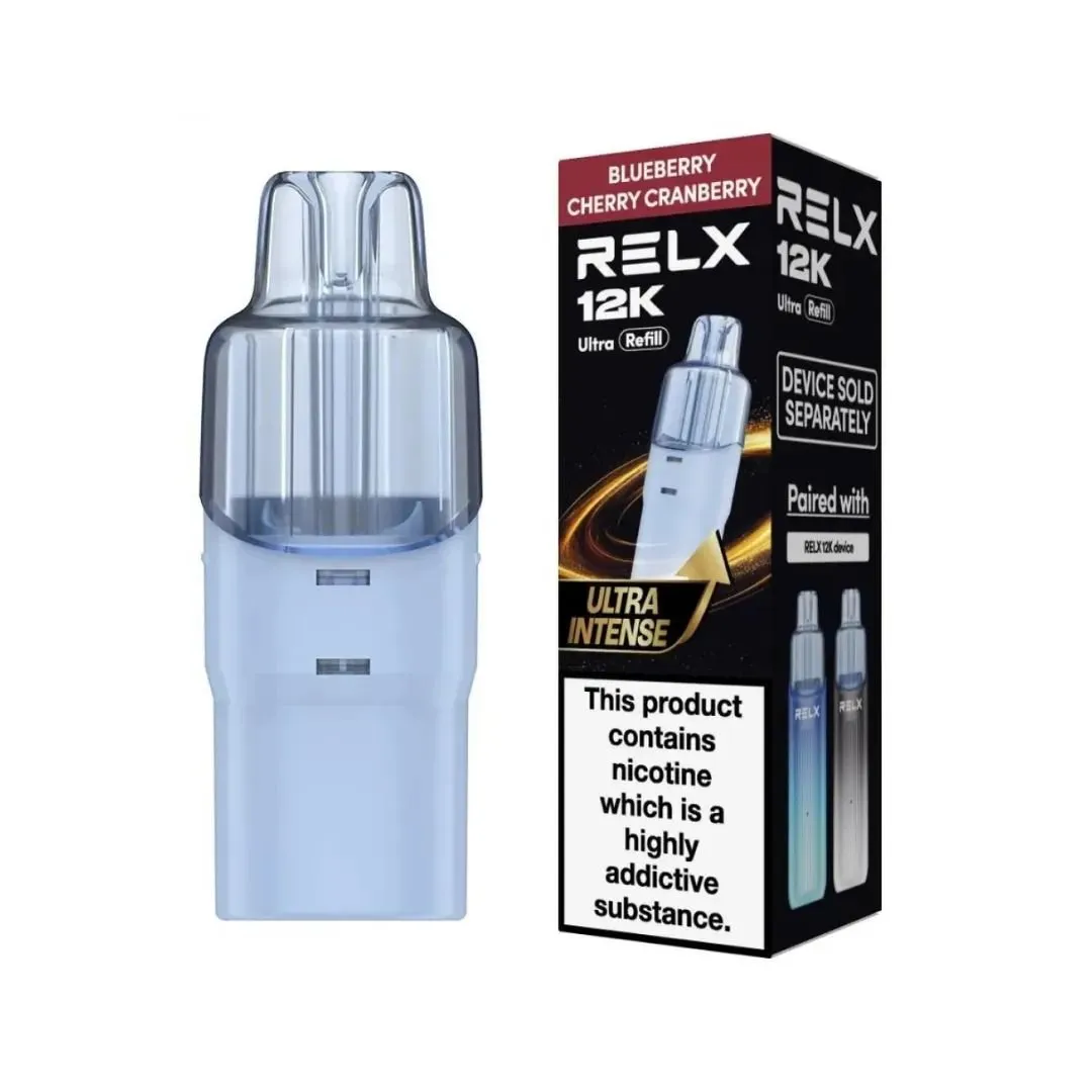 Buy Relx 12K Ultra Prefilled Pods | £5.95 - Vape Fair