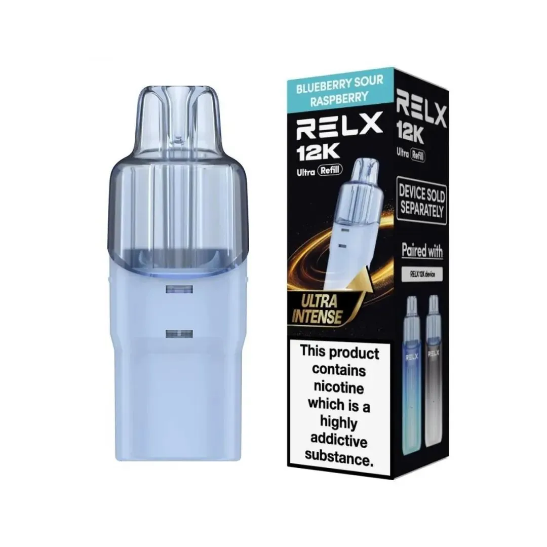 Buy Relx 12K Ultra Prefilled Pods | £5.95 - Vape Fair