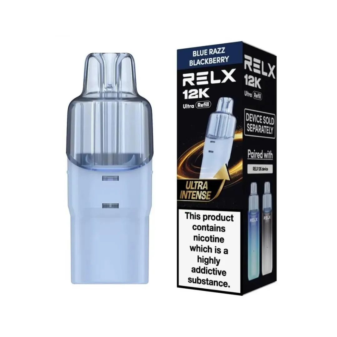 Buy Relx 12K Ultra Prefilled Pods | £5.95 - Vape Fair