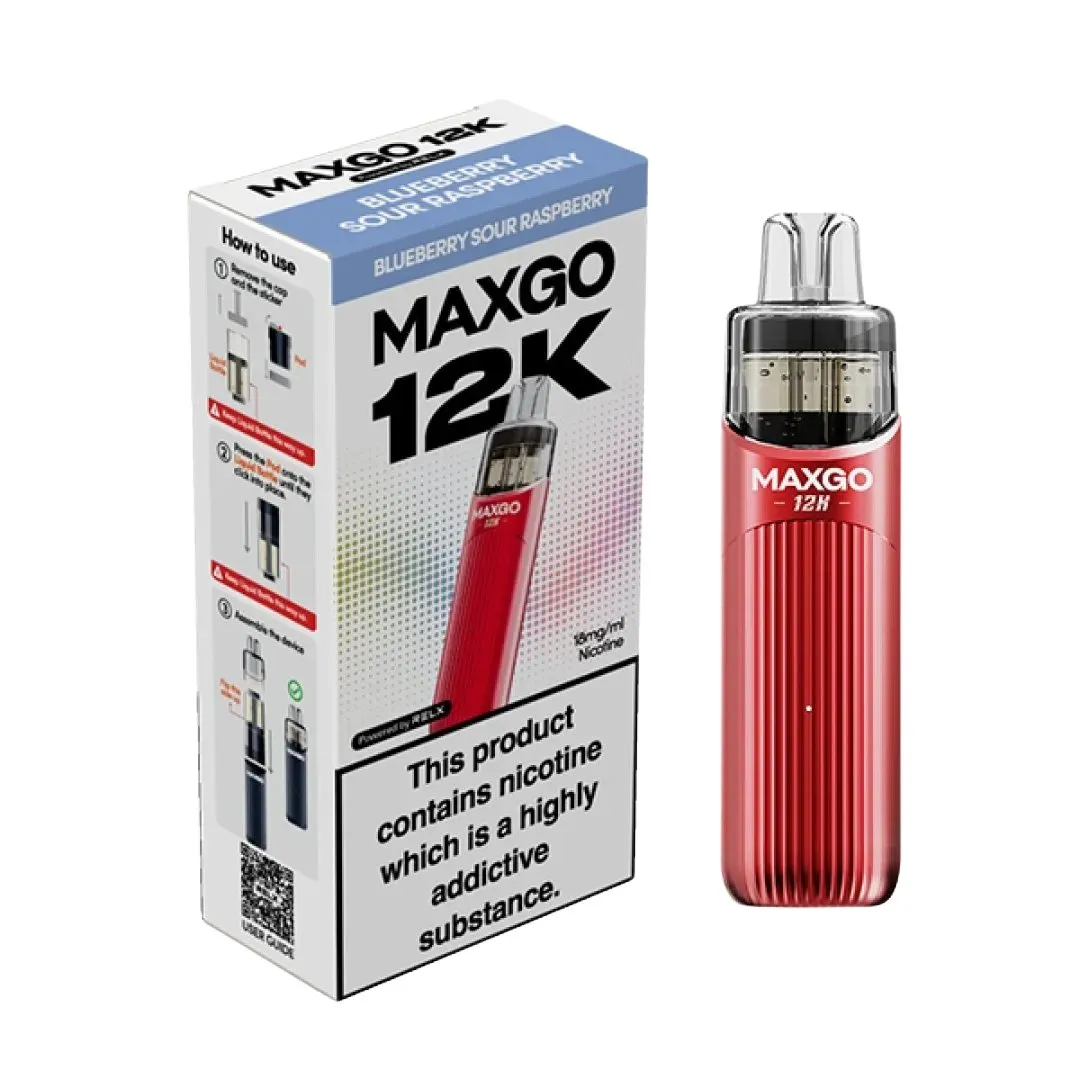 Buy Relx Maxgo 12K Puffs Kit | £7.29 - Vape Fair