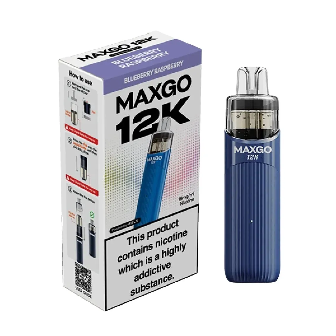 Buy Relx Maxgo 12K Puffs Kit | £7.29 - Vape Fair