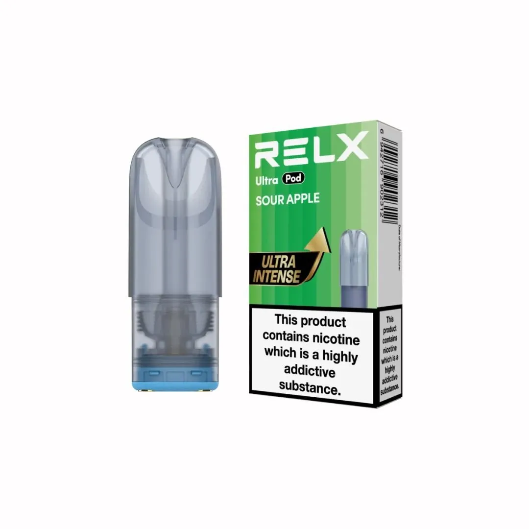Buy RELX Ultra Refill Pods | Only £3.39 at Vape Fair