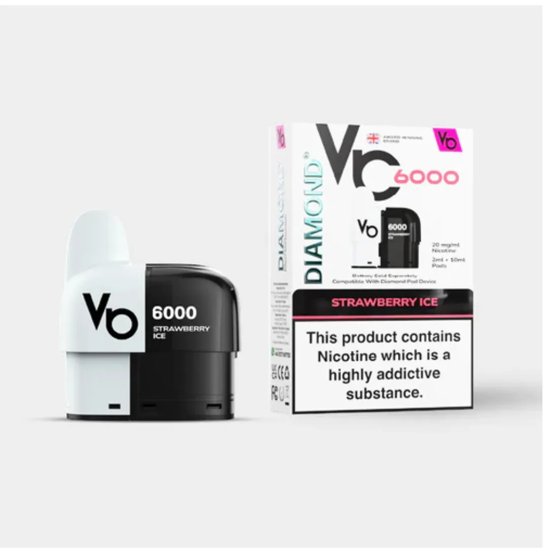 Buy Vapes Bars Diamond 6000 Pods | £6.99 - Vape Fair