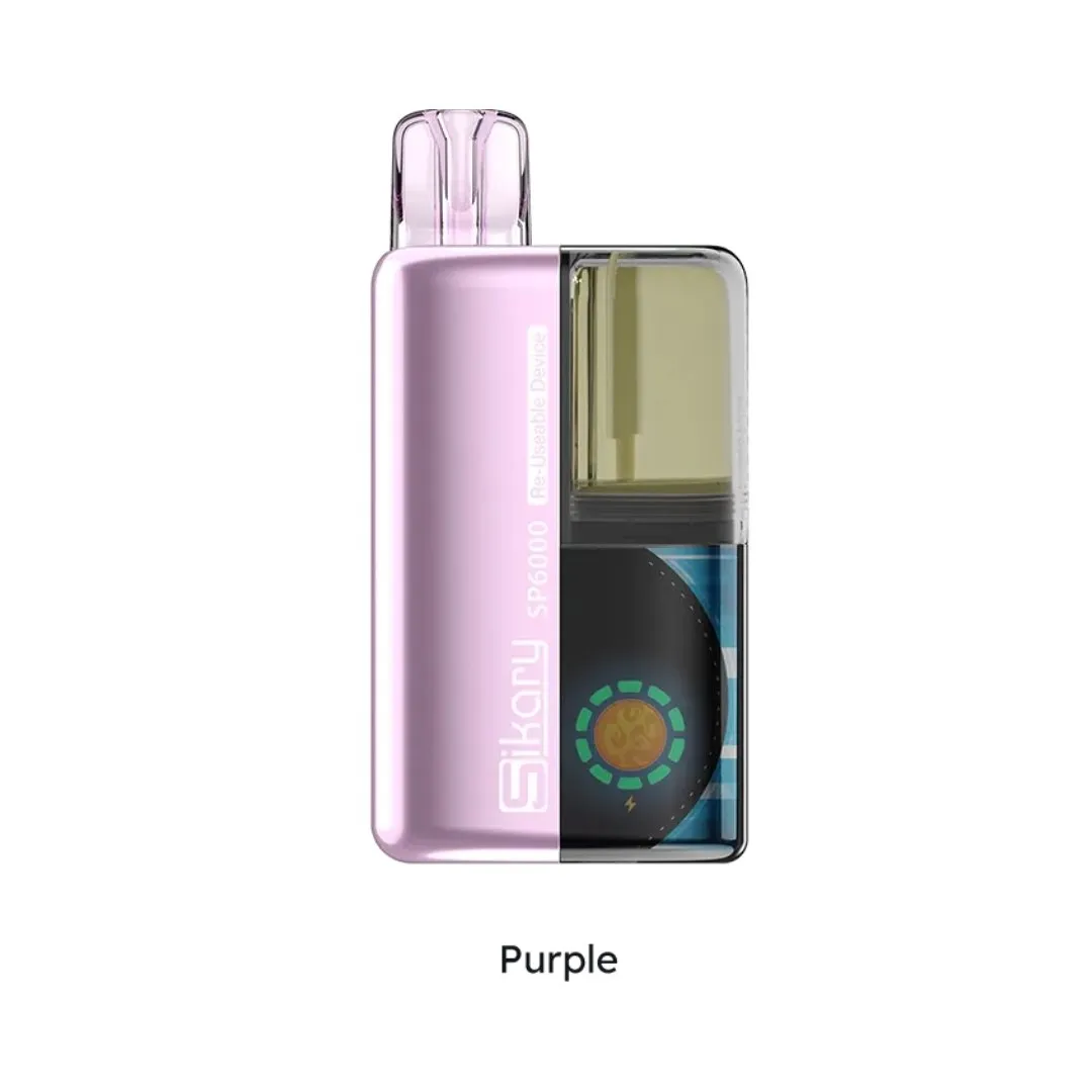 Sikary Tako SP6000 Puffs Rechargeable Prefilled Vape Kit