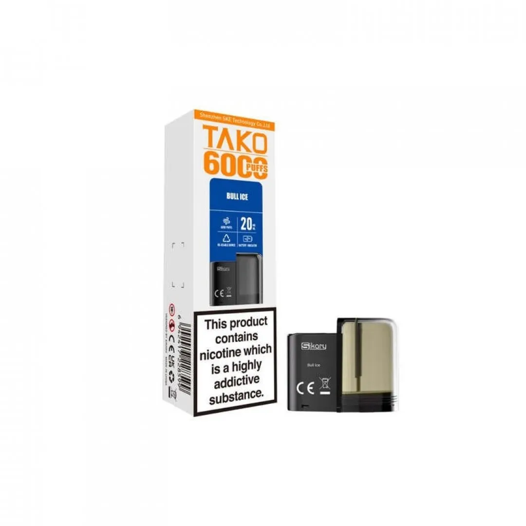 Buy Sikary SP6000 Replacement Pods | £4.49 - Vape Fair