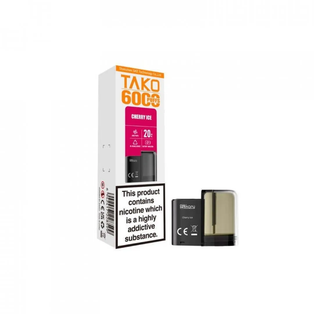 Buy Sikary SP6000 Replacement Pods | £4.49 - Vape Fair
