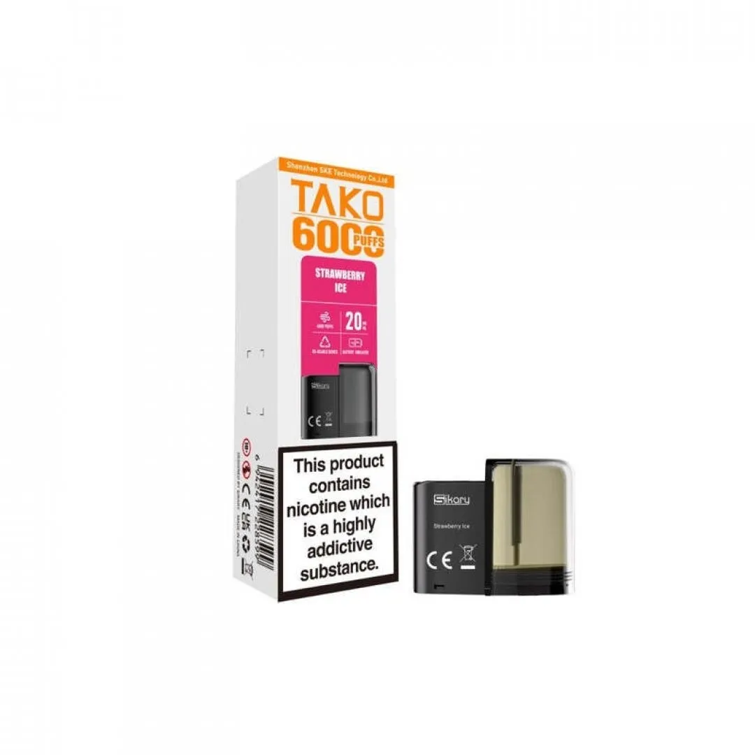 Buy Sikary SP6000 Replacement Pods | £4.49 - Vape Fair