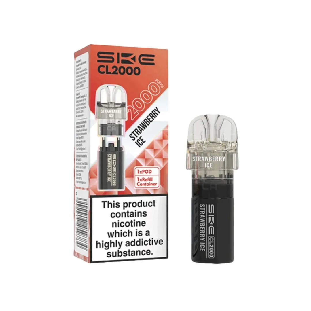 Buy SKE CL2000 Prefilled Pods | £4.29 - Vape Fair
