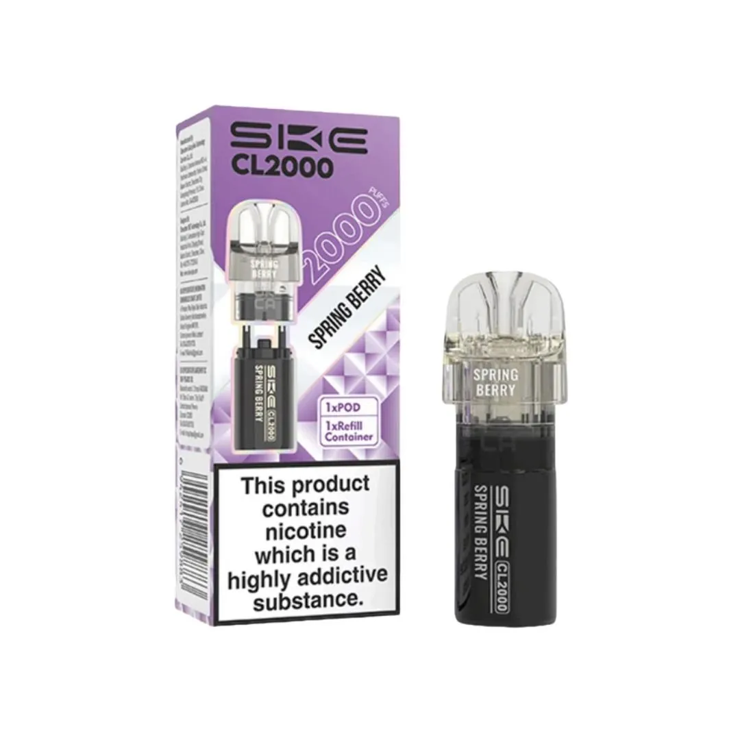 Buy SKE CL2000 Prefilled Pods | £4.29 - Vape Fair