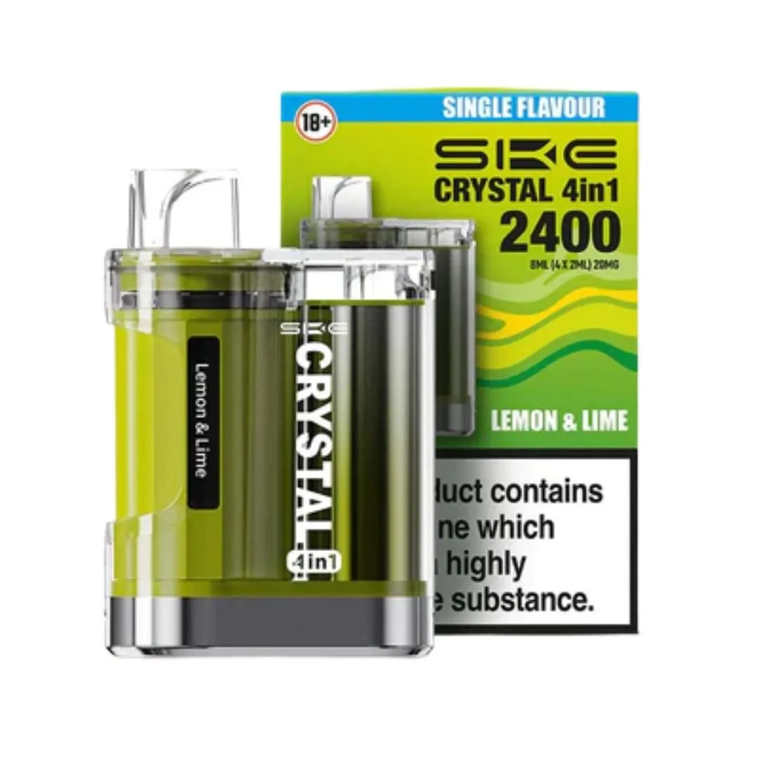 Buy SKE Crystal 4-in-1 2400 Kit | £9.39 - Vape Fair