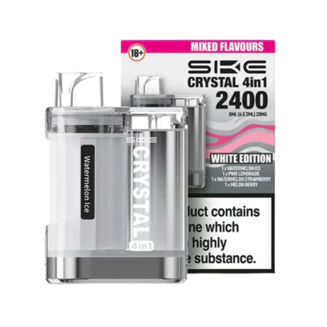 Buy SKE Crystal 4-in-1 2400 Kit | £9.39 - Vape Fair