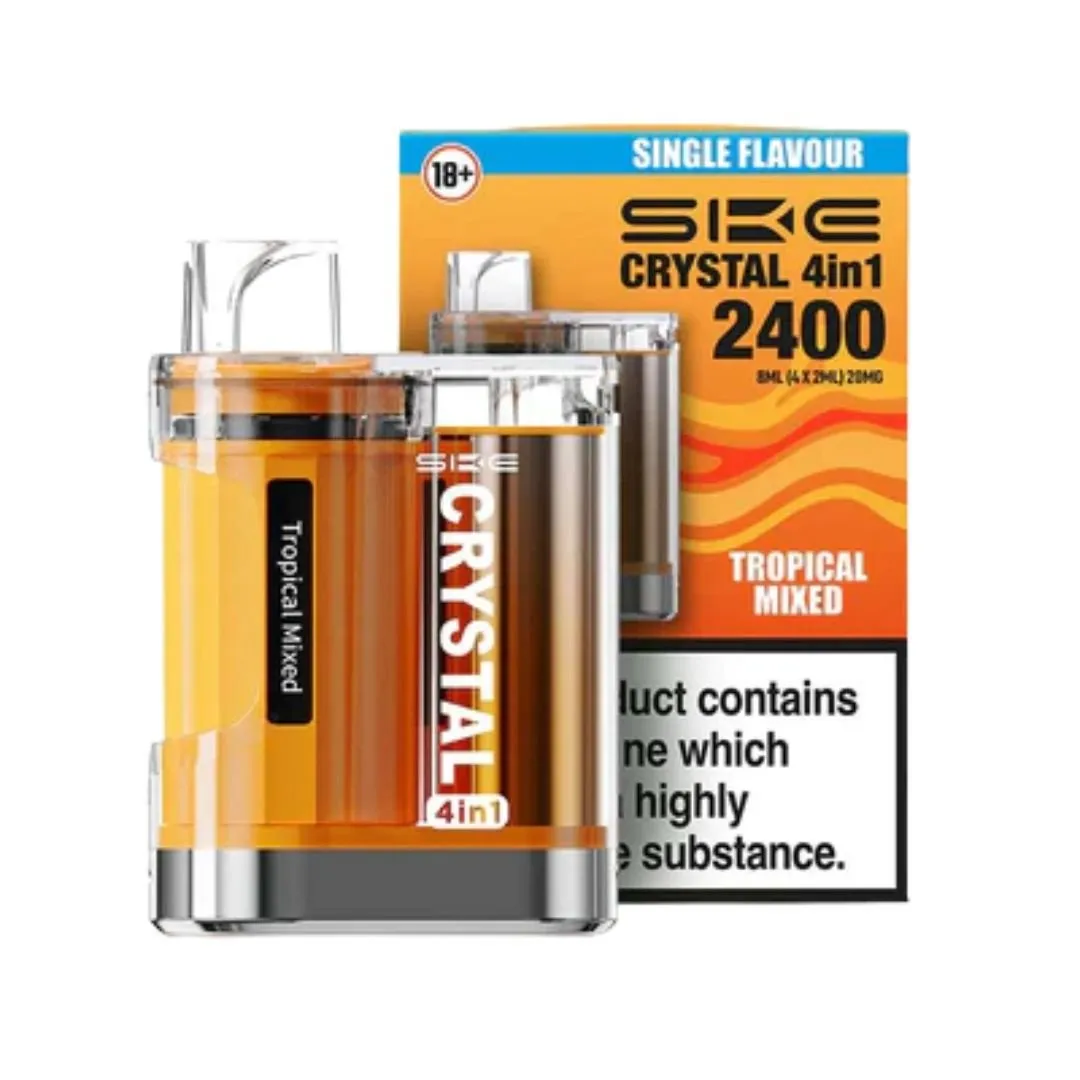 Buy SKE Crystal 4-in-1 2400 Kit | £9.39 - Vape Fair